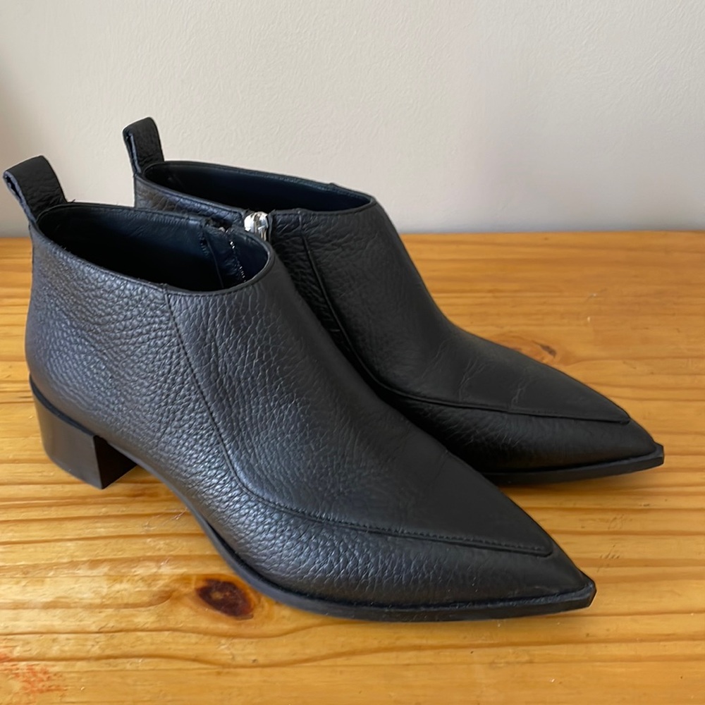 Everlane Black Boss Bootie, 6.5